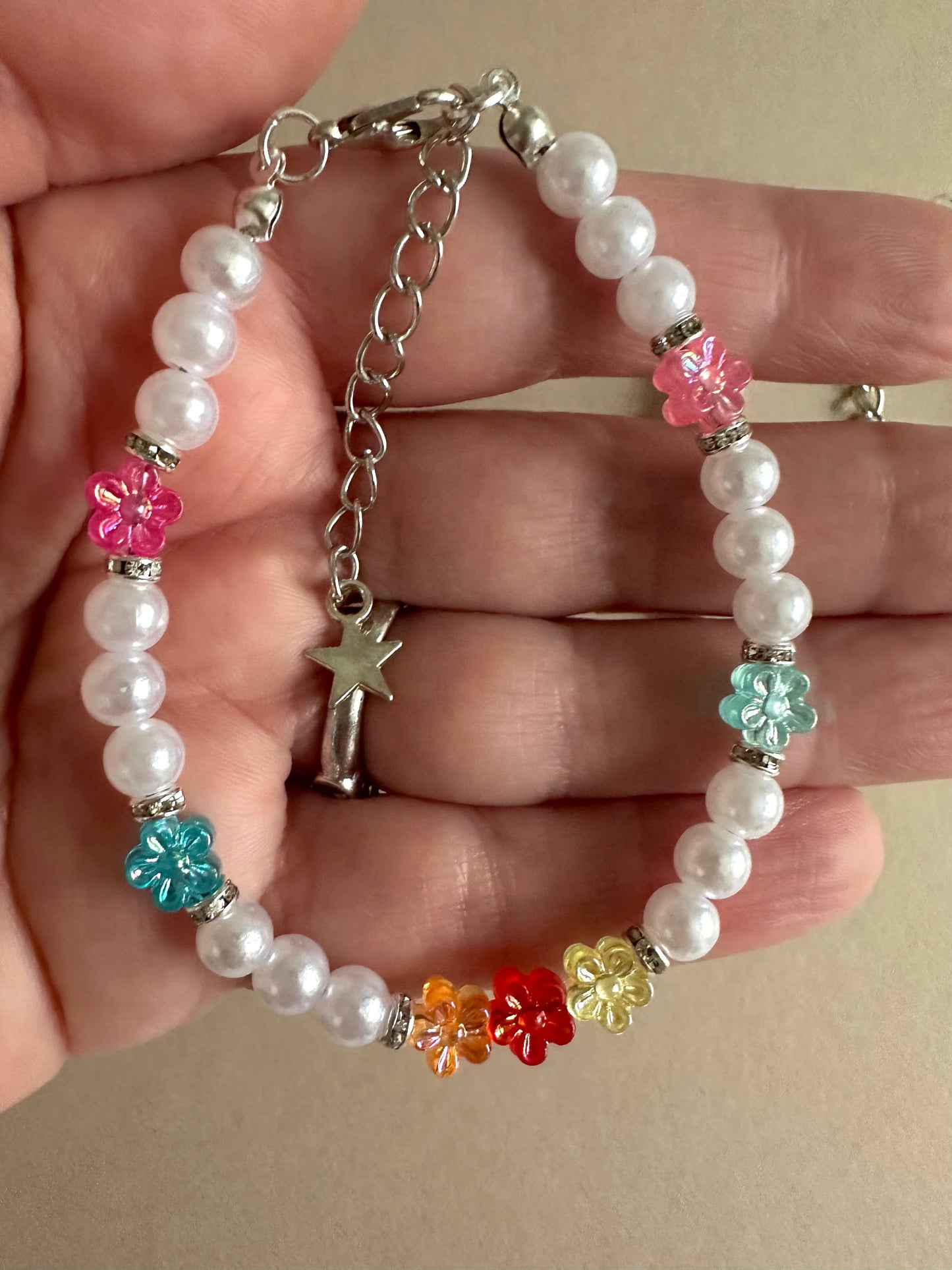 FLORAL SYMPHONY Handmade Bracelet