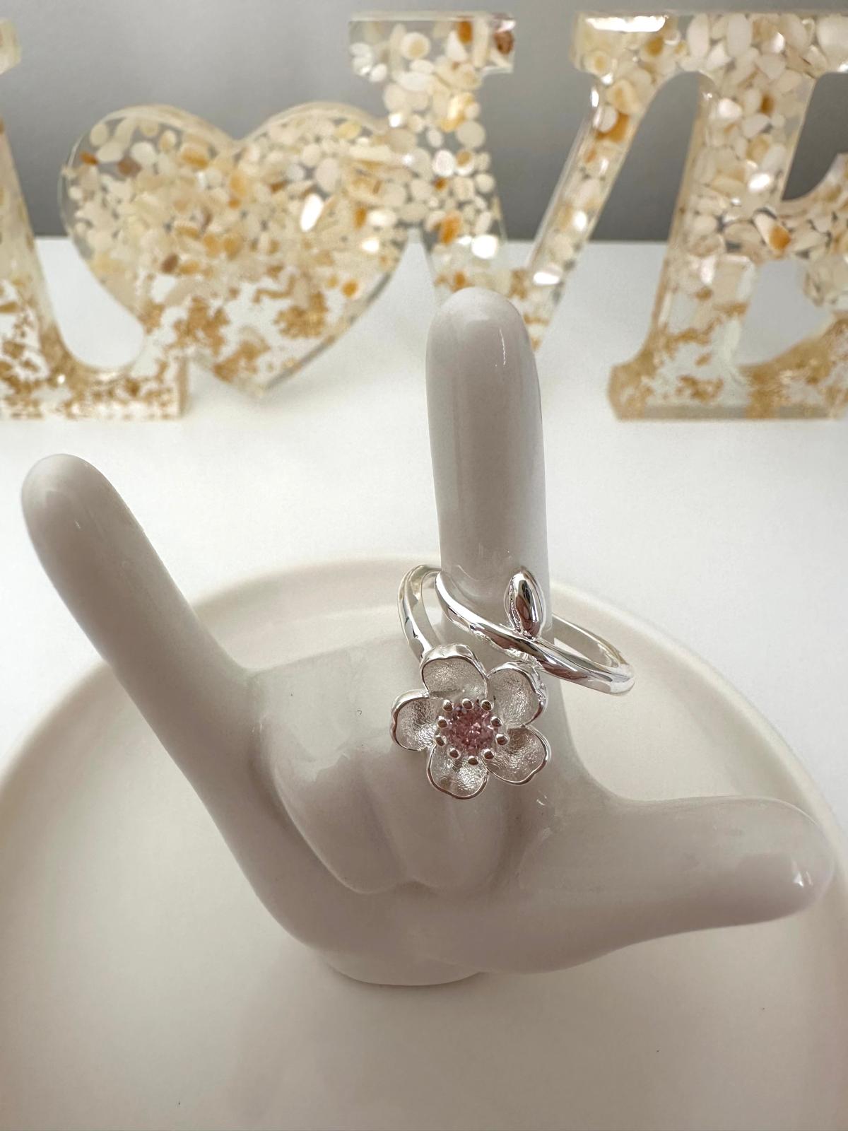 NORA Adjustable Silver Ring