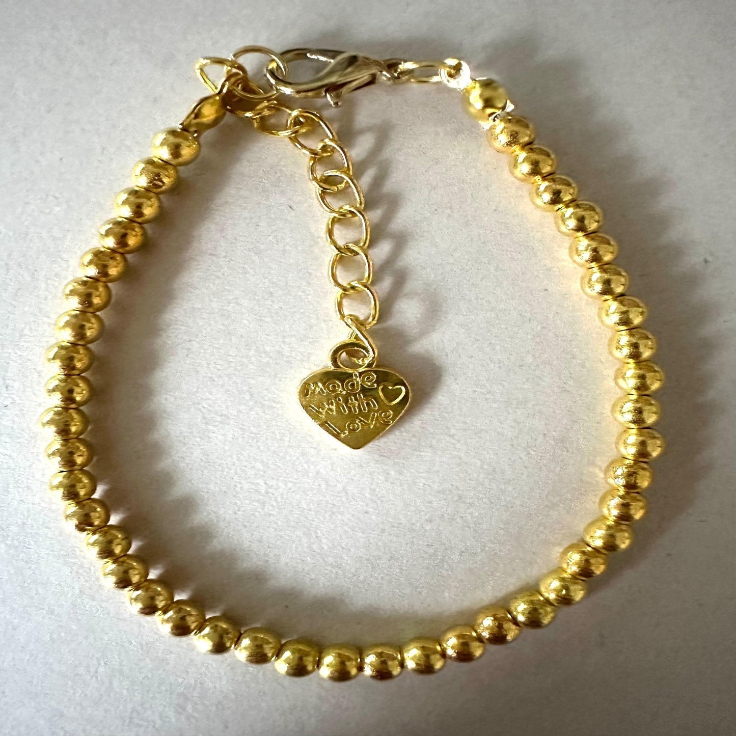 GOLD SERENITY Handmade Bracelet