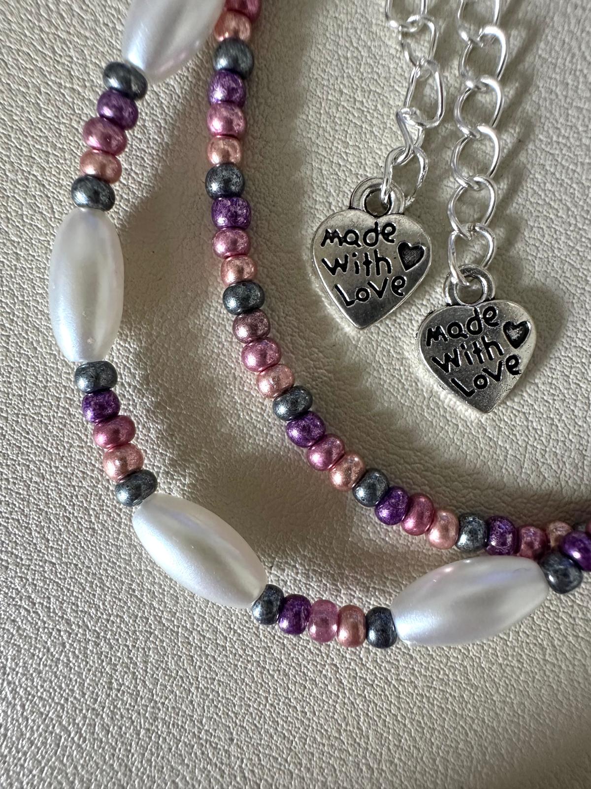 PEARLY TROPICAL PARADISE Handmade Bracelets