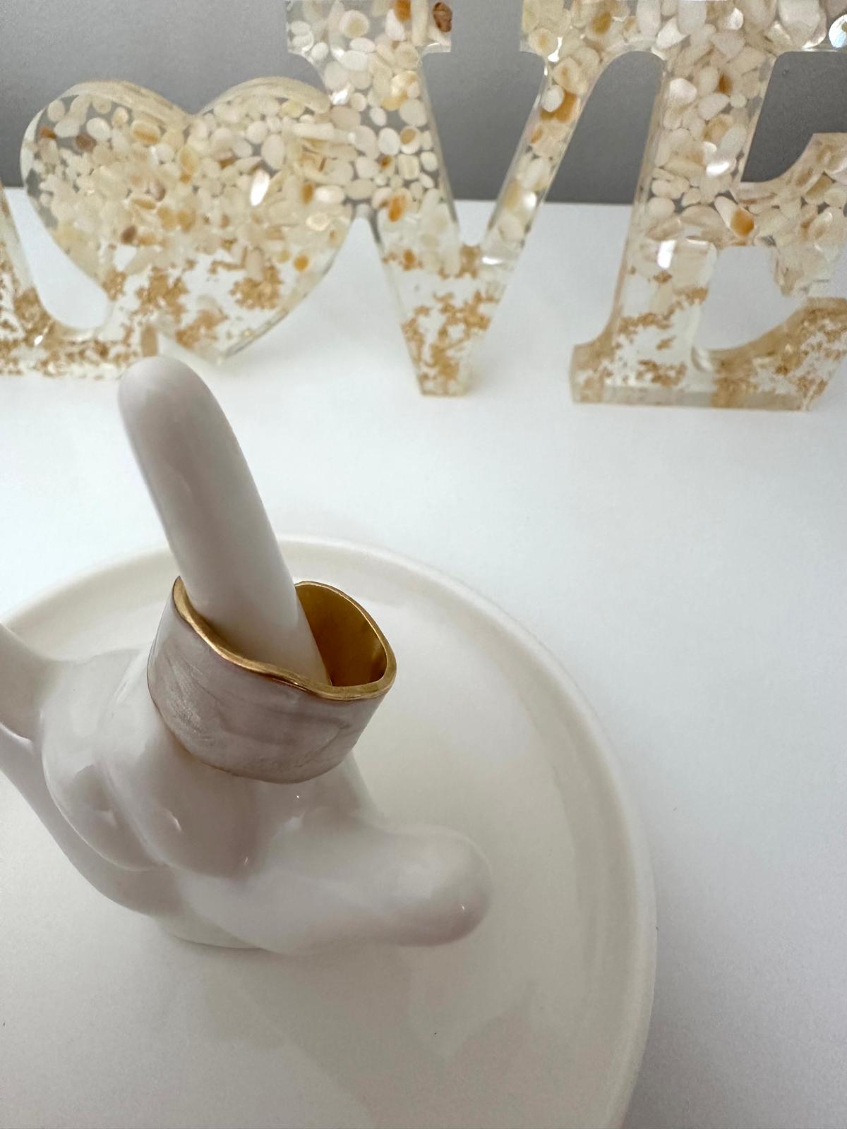 JENNY Adjustable Golden Ring