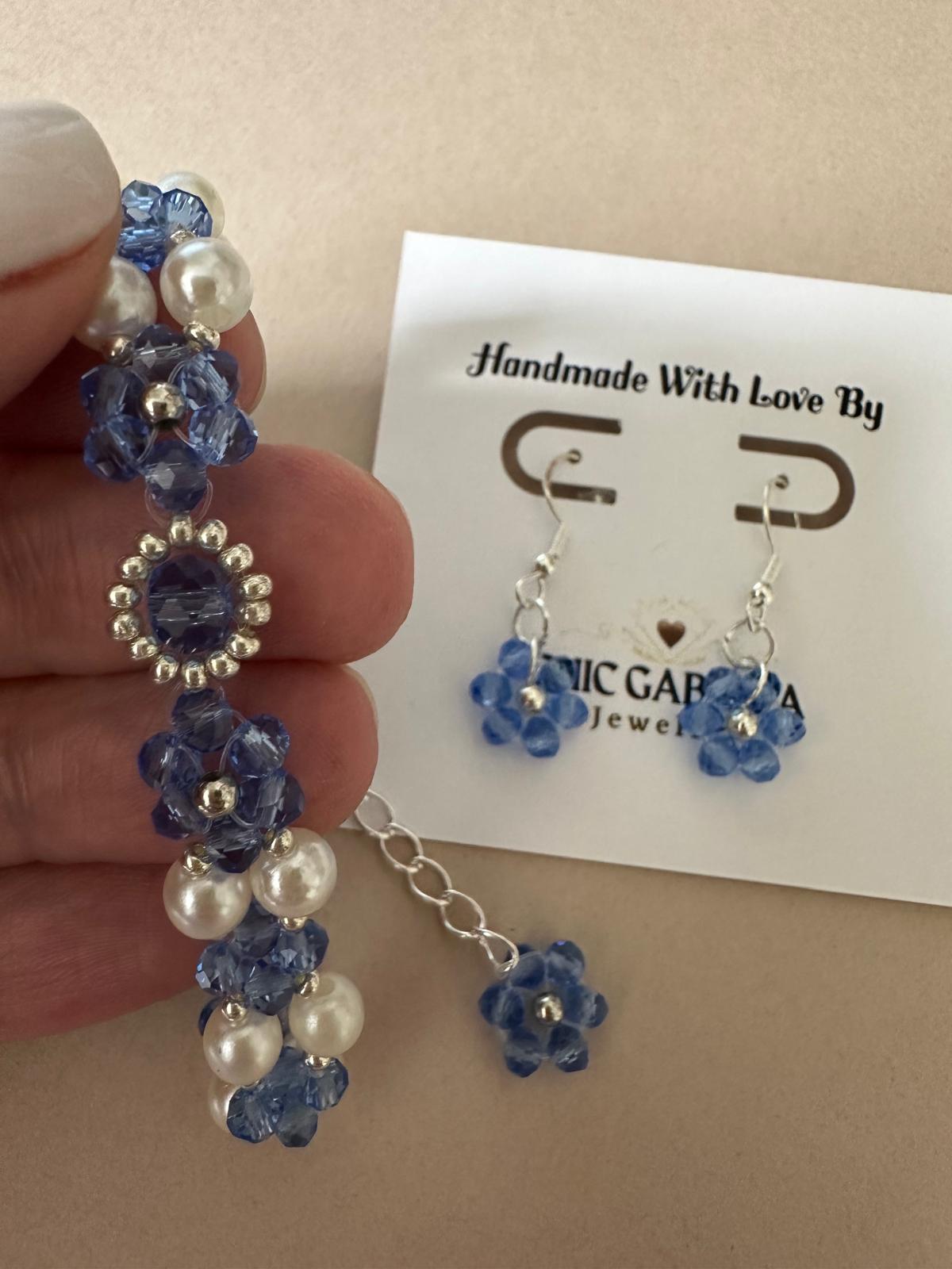 SEA SERENITY Handmade Silver Earrings