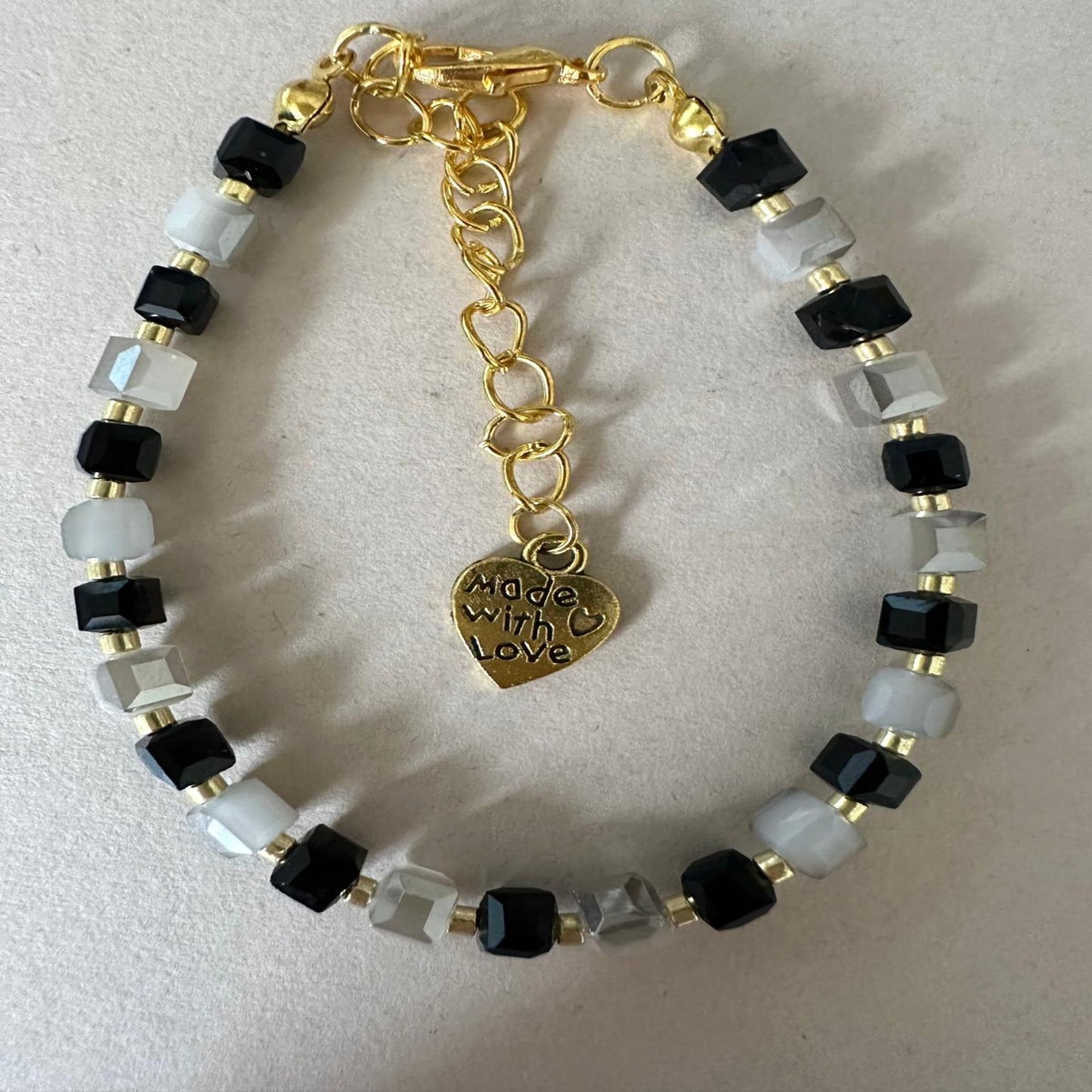 SHADOW GLEAM Handmade Bracelet