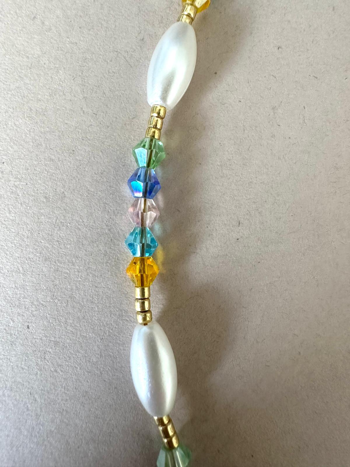 PEARLY WAVES STARFISH Handmade Necklace