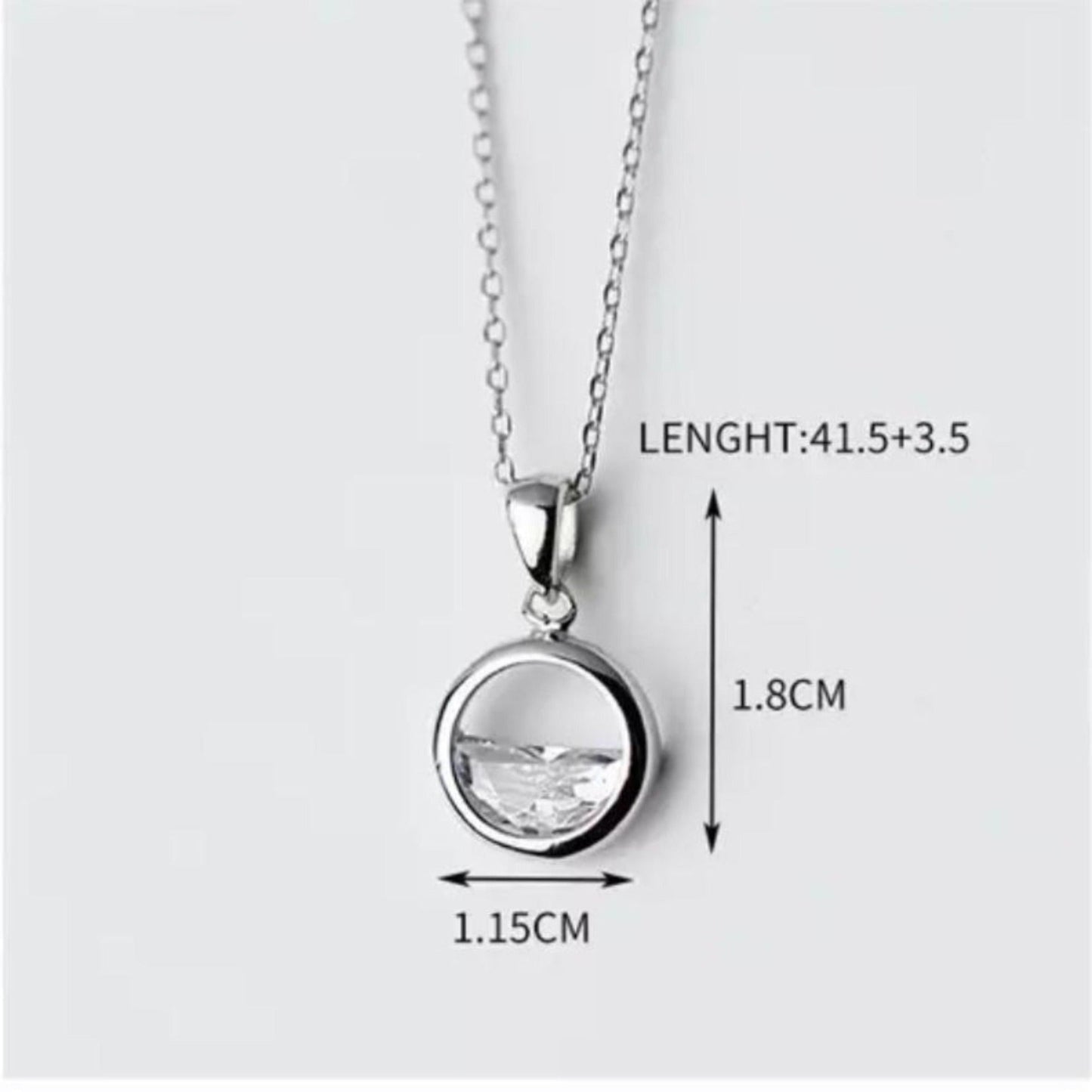 JENNY Plated 925 Sterling Silver Necklace