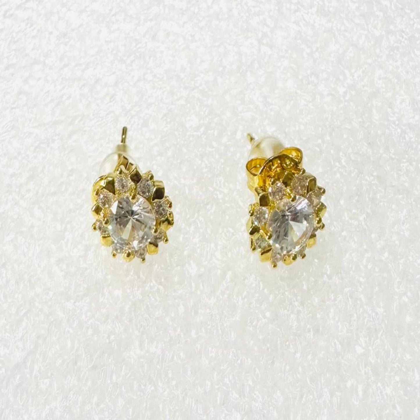 SUNFLOWER Golden Earrings