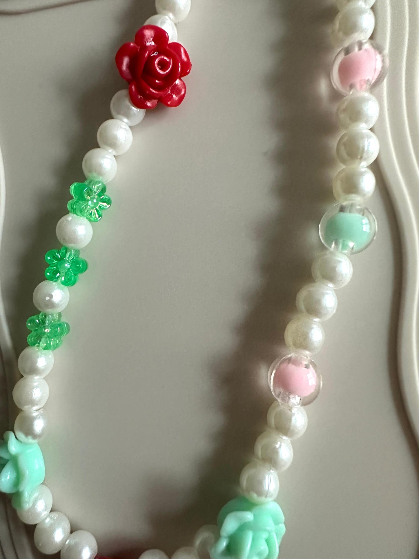 FLORAL GRACE Handmade Phone Charm