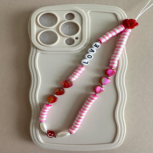 LOVE Handmade Phone Charm