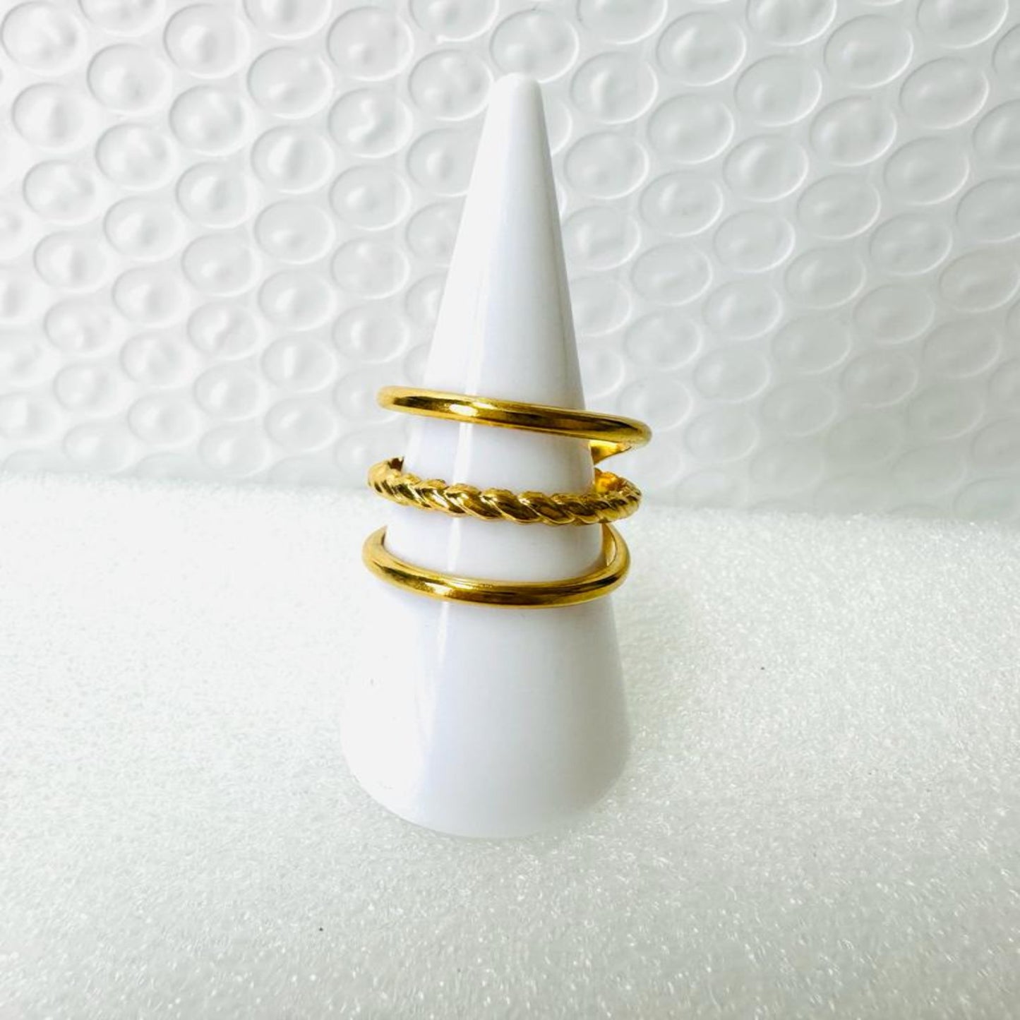 ELENA Adjustable Golden Ring