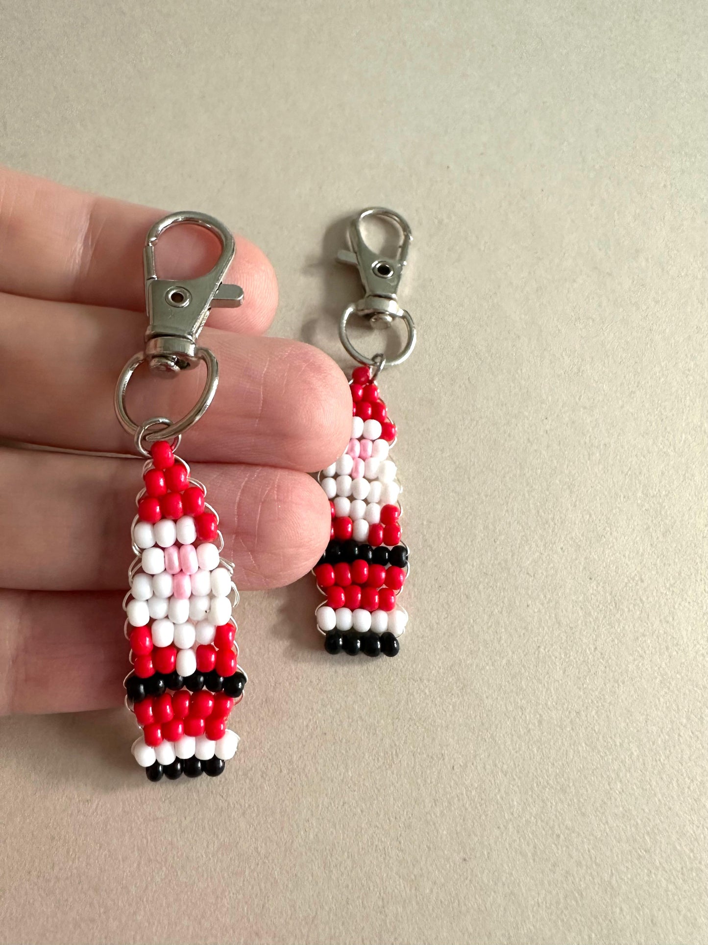 SANTA CLAUS Handmade Keychain