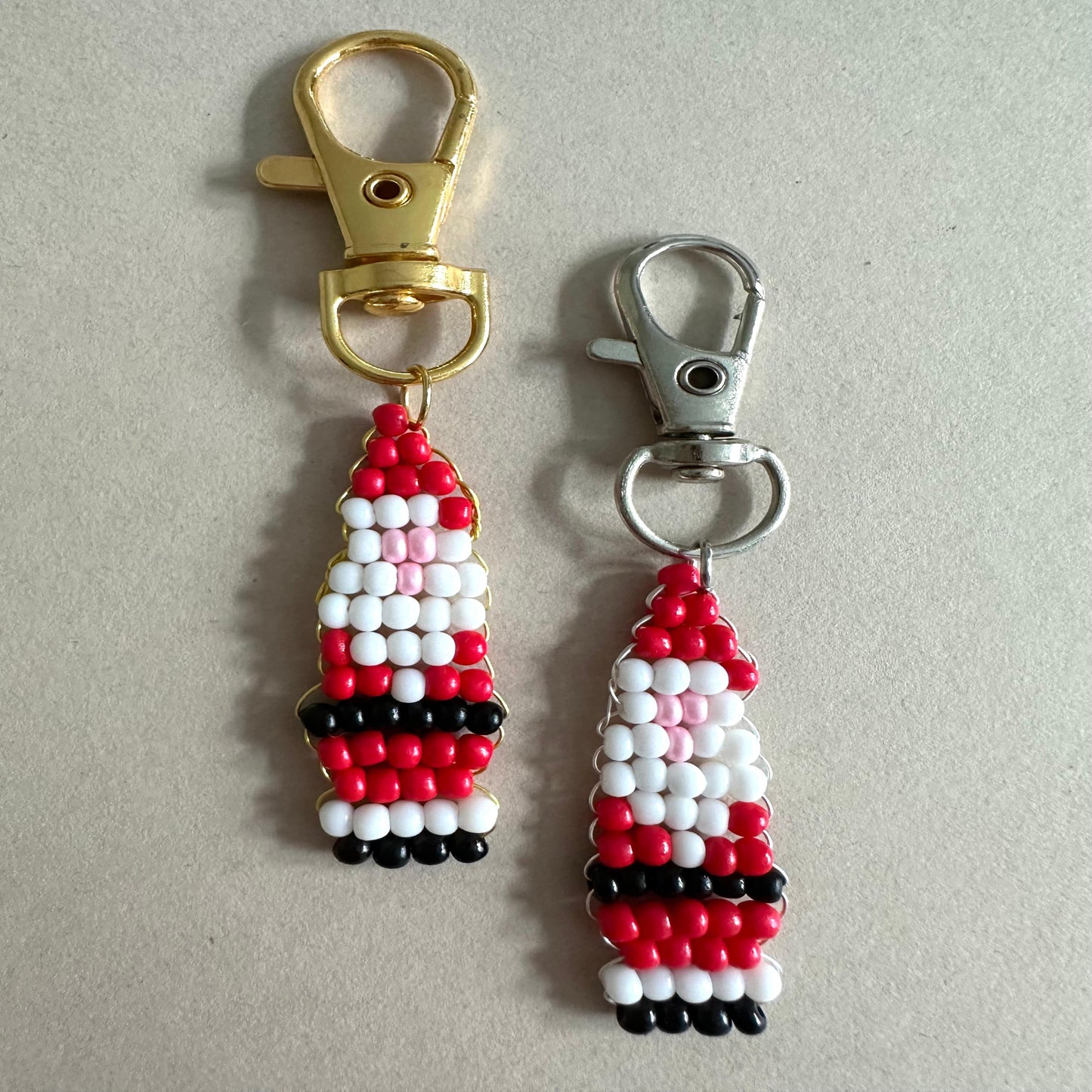 SANTA CLAUS Handmade Keychain