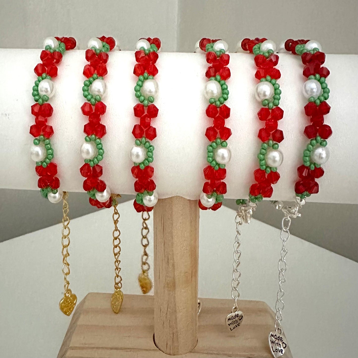 Bracelet - Elegant Festive Handmade Gold And Silver Options Available