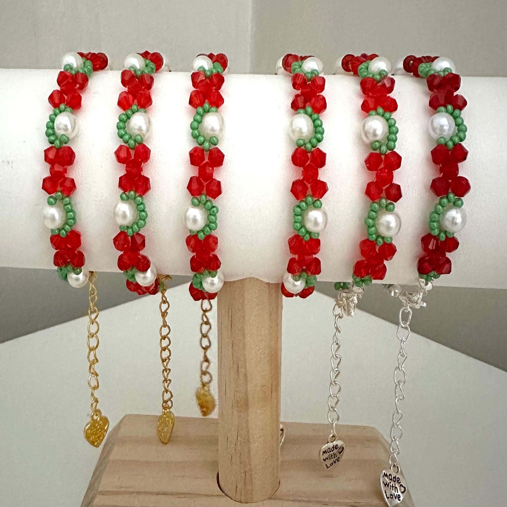 Bracelet - Elegant Festive Handmade Gold And Silver Options Available