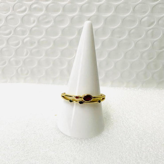 LINSEY Adjustable Golden Ring