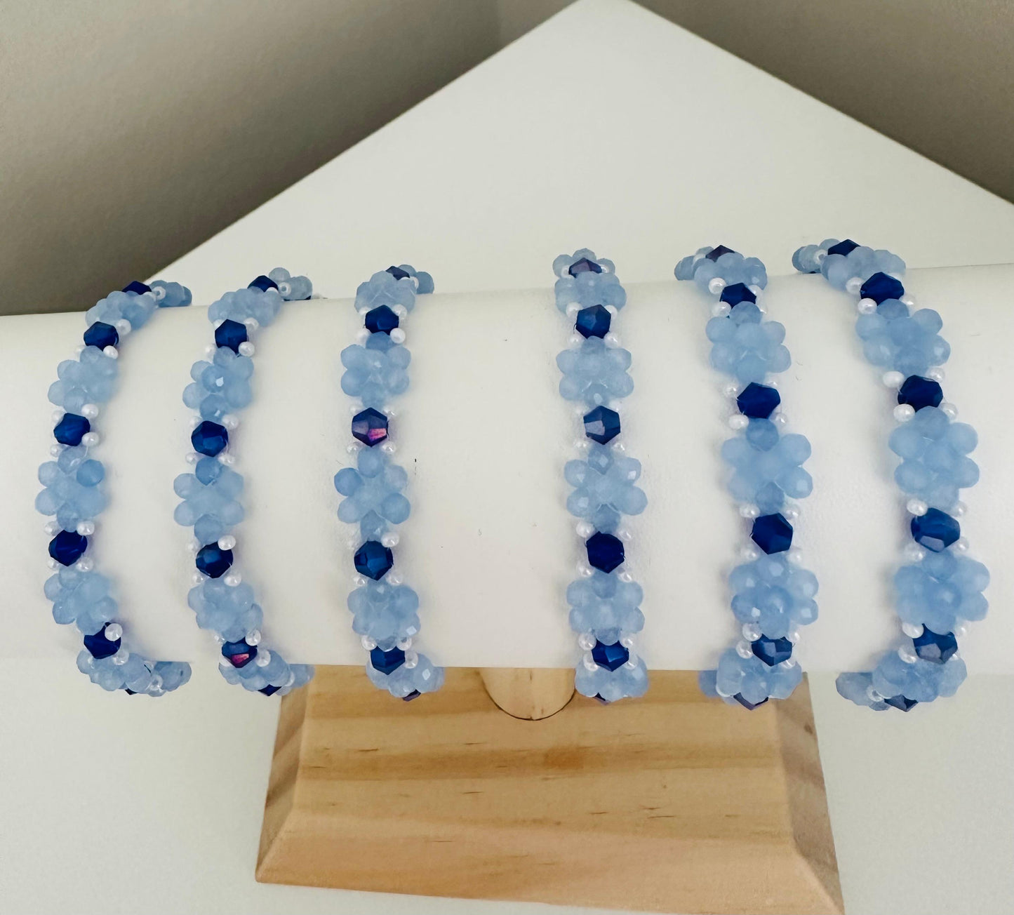 OCEAN PETALS Handmade Bracelet - Gold or Silver Options