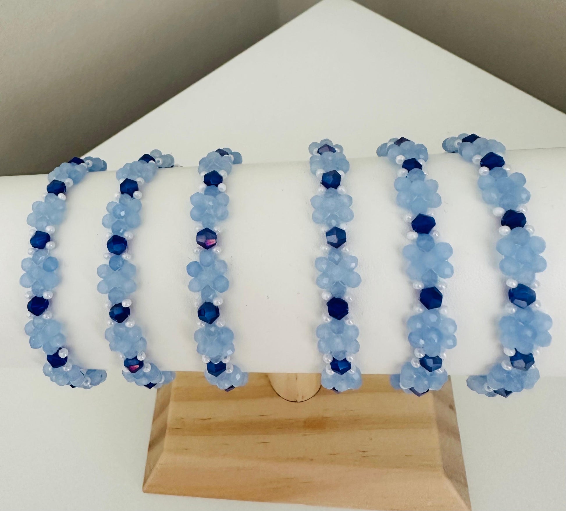 OCEAN PETALS Handmade Bracelet - Gold or Silver Options