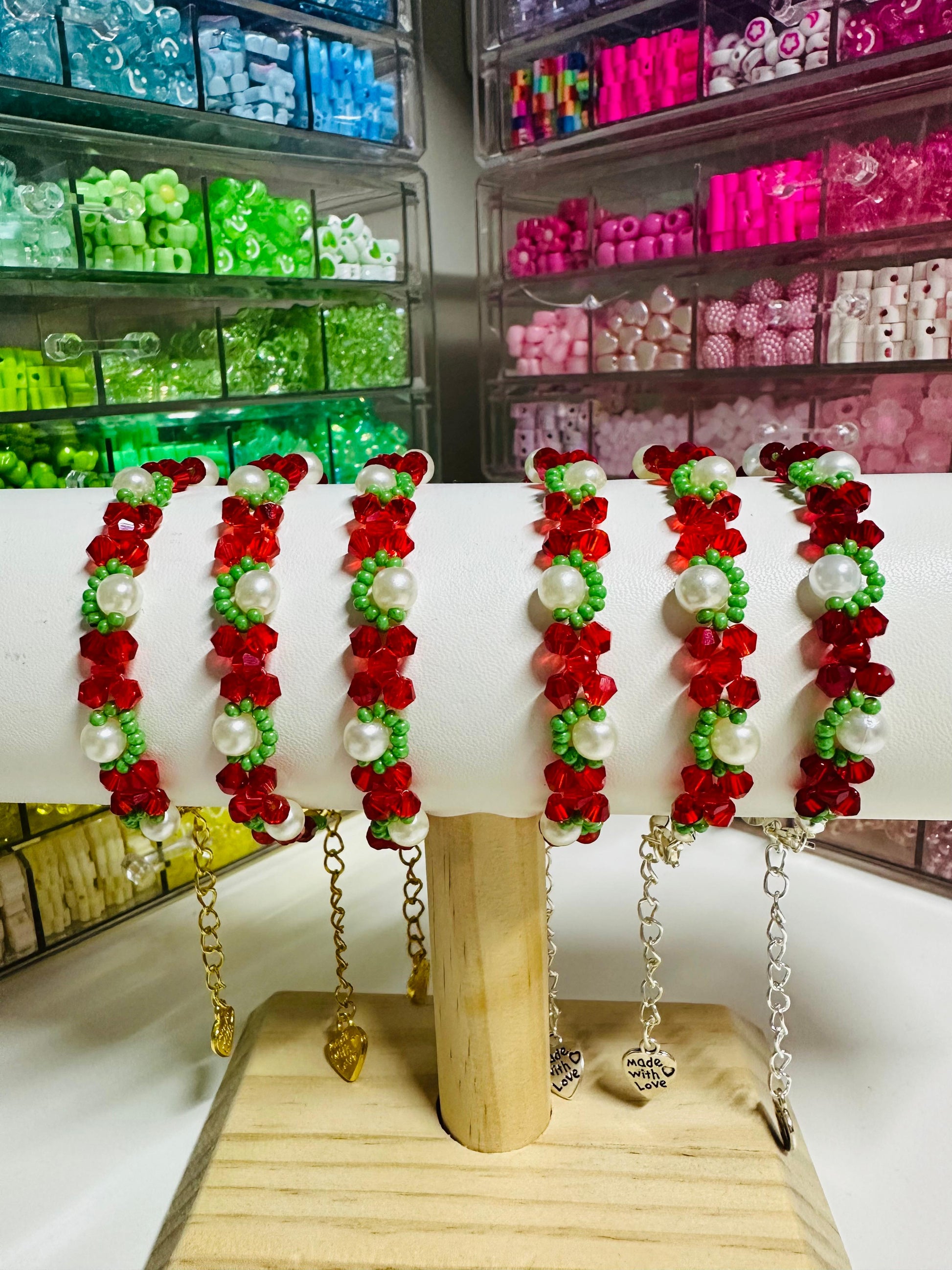 Bracelet - Elegant Festive Handmade Gold And Silver Options Available