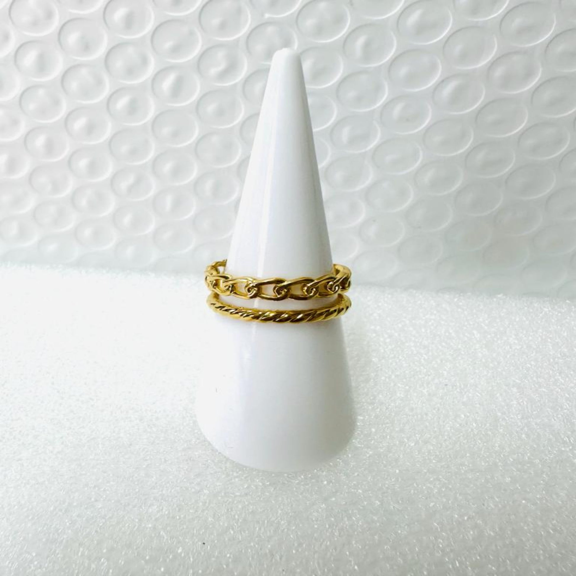 CORA Adjustable Golden / Silver Ring