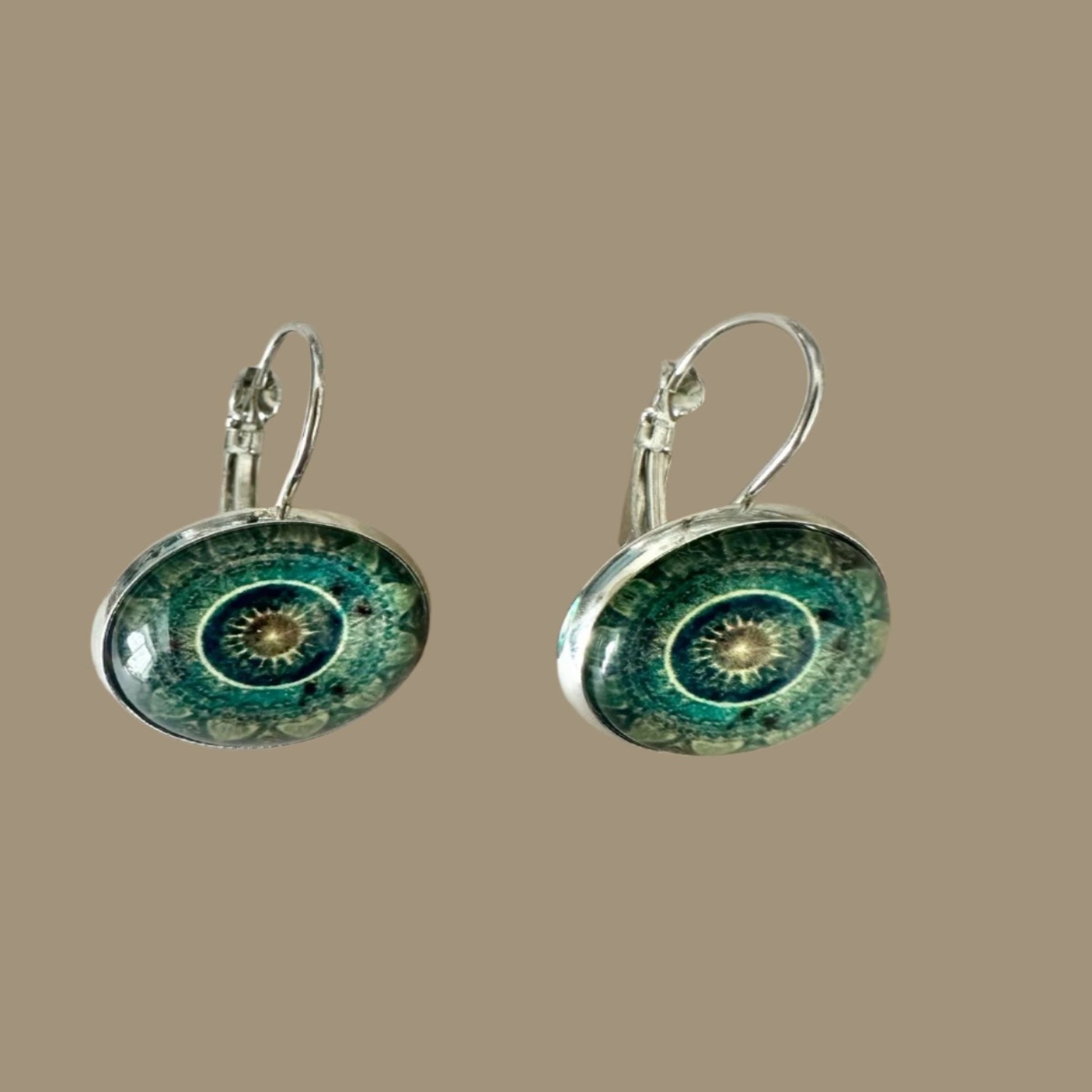  OLIVE Silver Earrings 