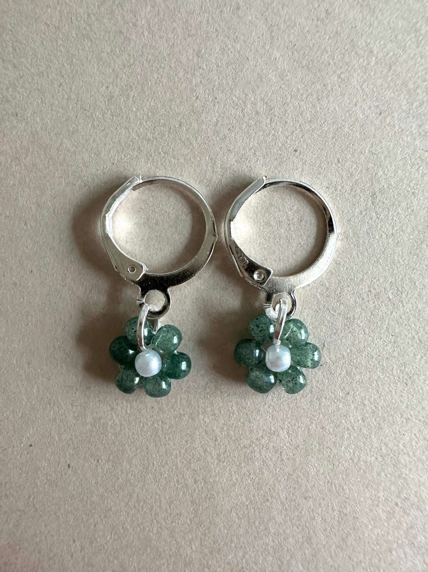 MYSTIC GARDEN BLOSSOM Handmade Earrings - Gold or Silver Options