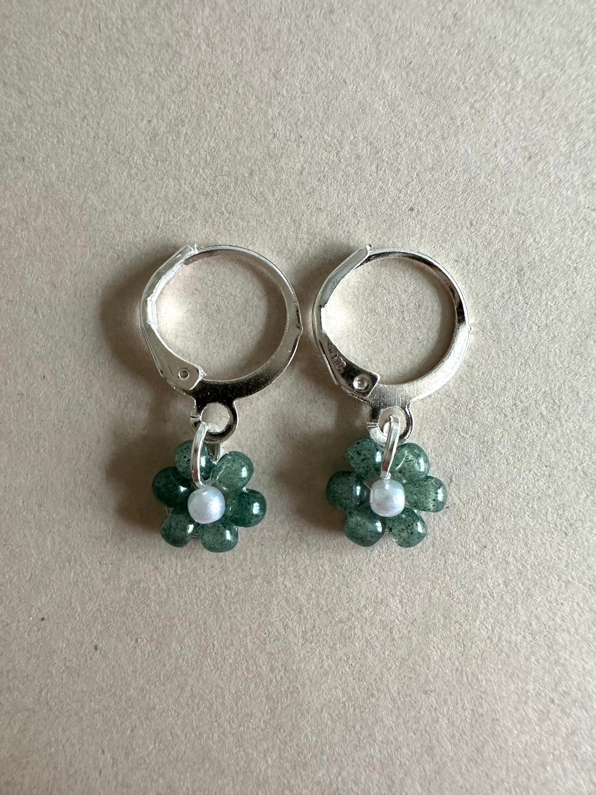 MYSTIC GARDEN BLOSSOM Handmade Earrings - Gold or Silver Options