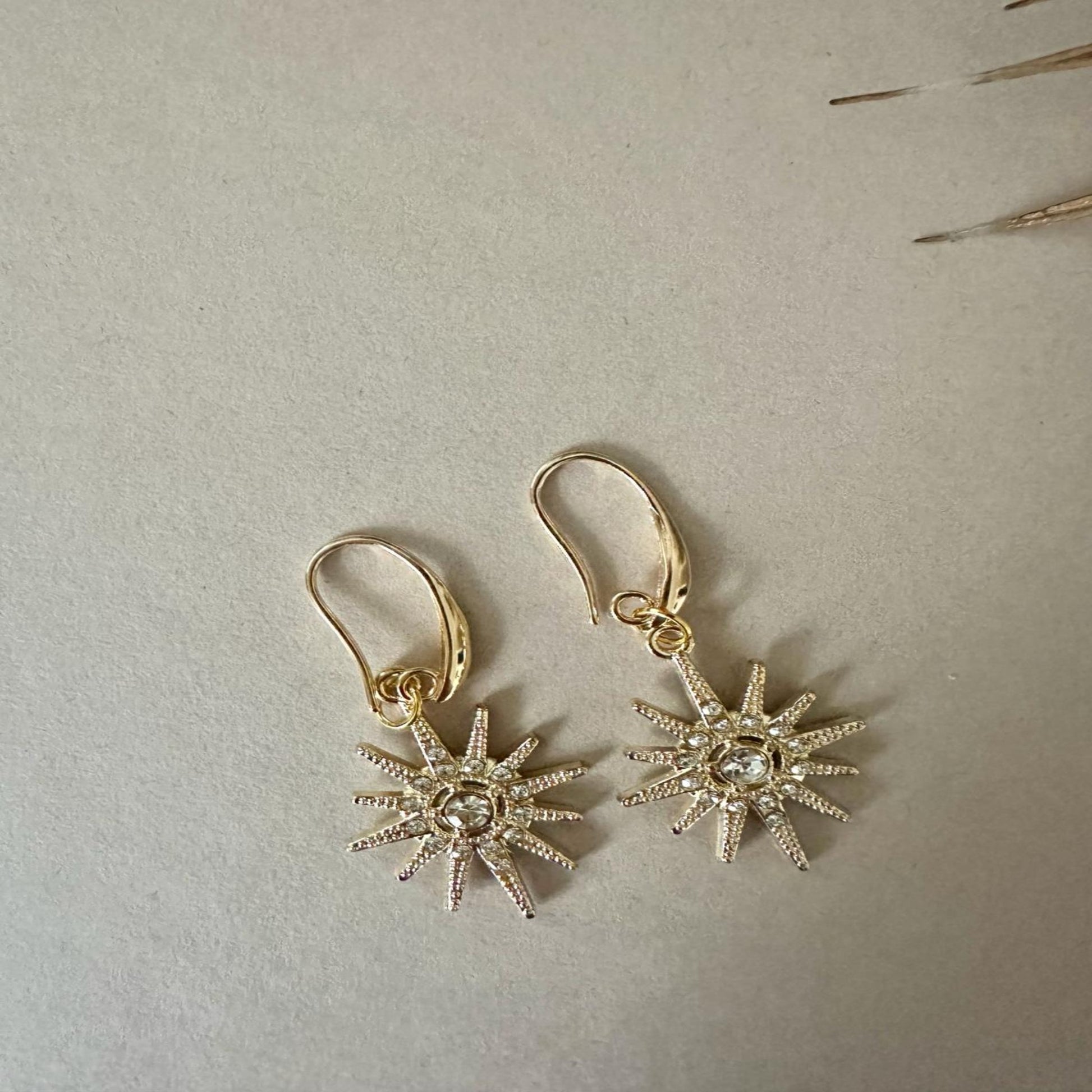 JOSEPHINE Handmade Golden Earrings