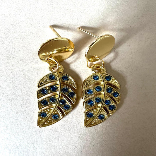 ADALYNN Handmade Golden Earrings