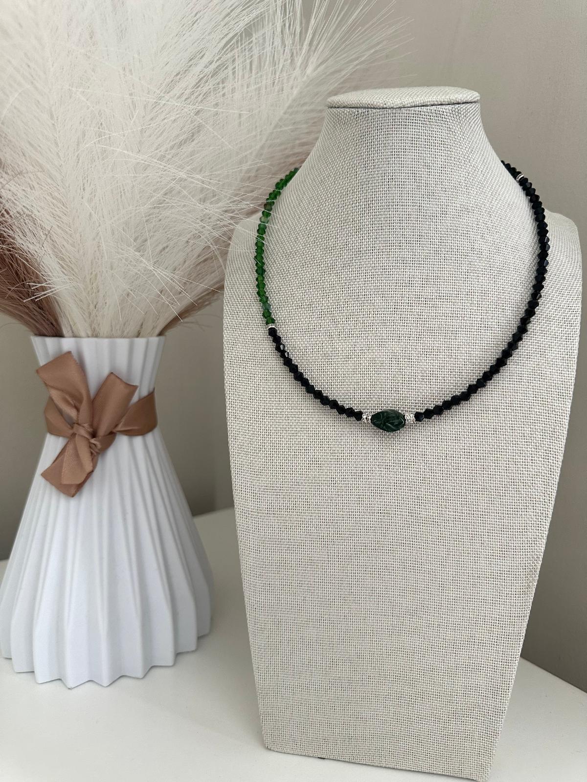 EMERALD NIGHT Handmade Necklace