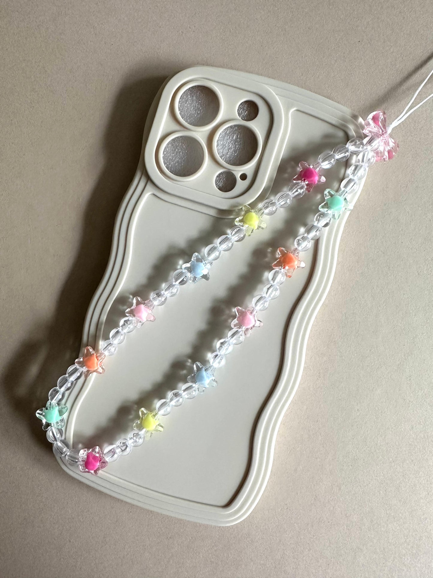 COLORFUL PETALS Handmade Phone Charm