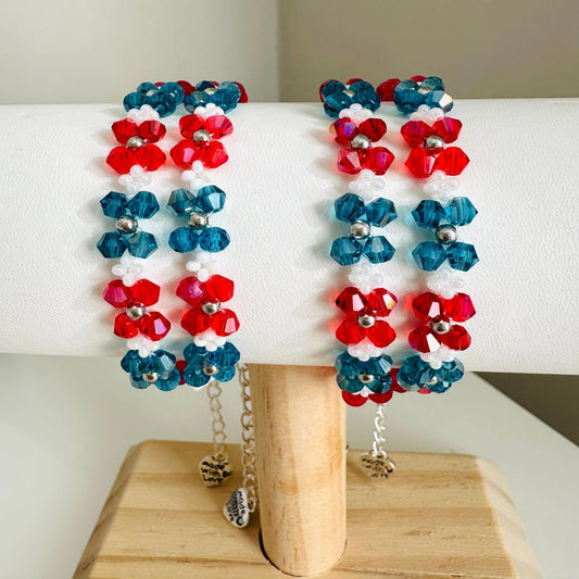 Bracelet - ALPINE CORAL Jewelry For Elegance / Handmade With Love