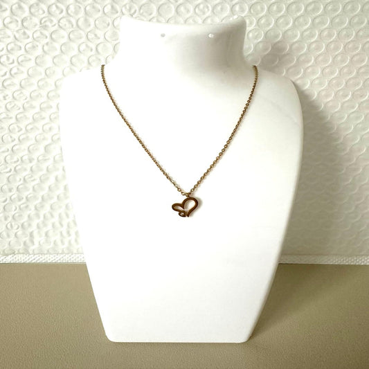 VERDANT LOVE 18 K Gold - Plated Necklace