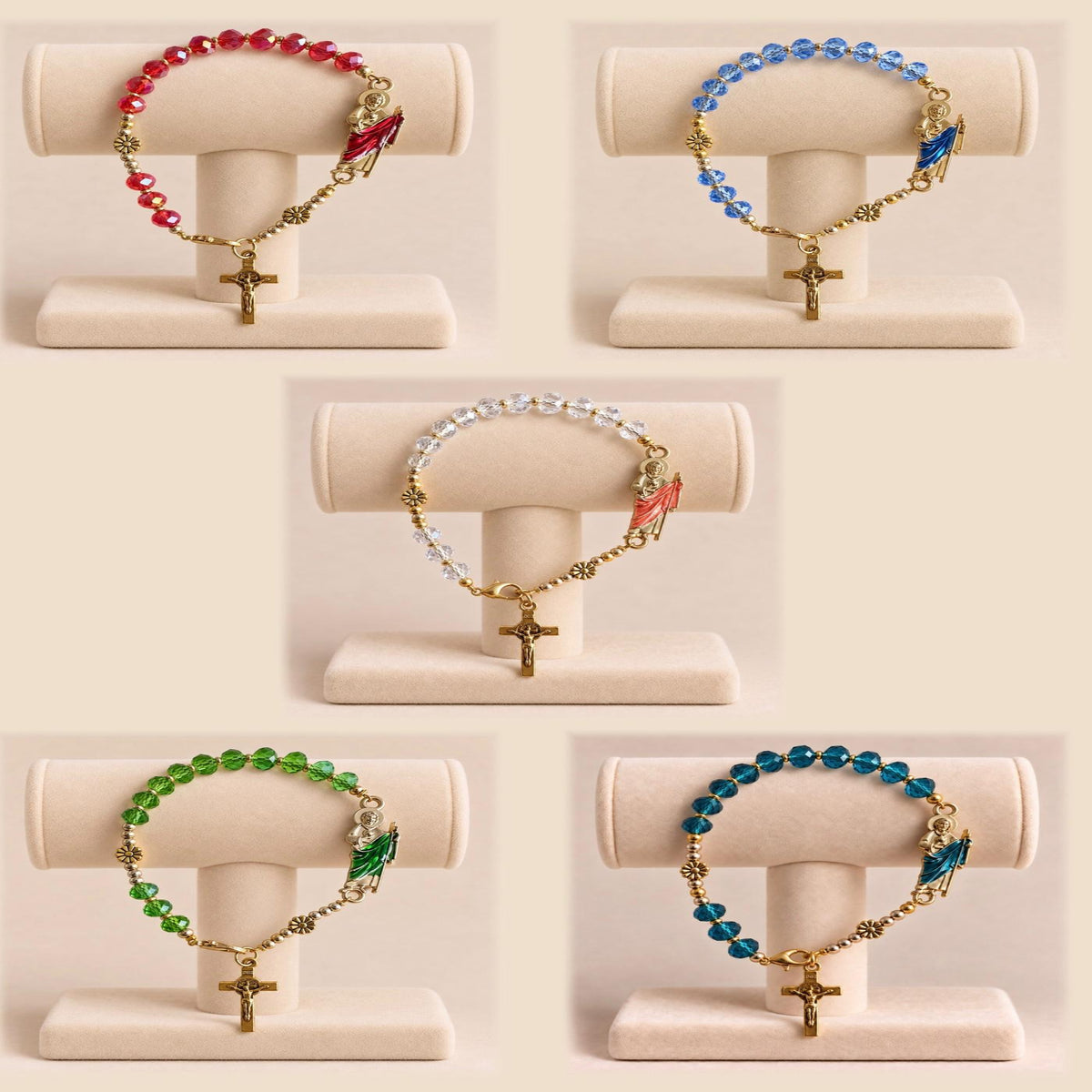 Sacred Hope Handmade Rosary Bracelet