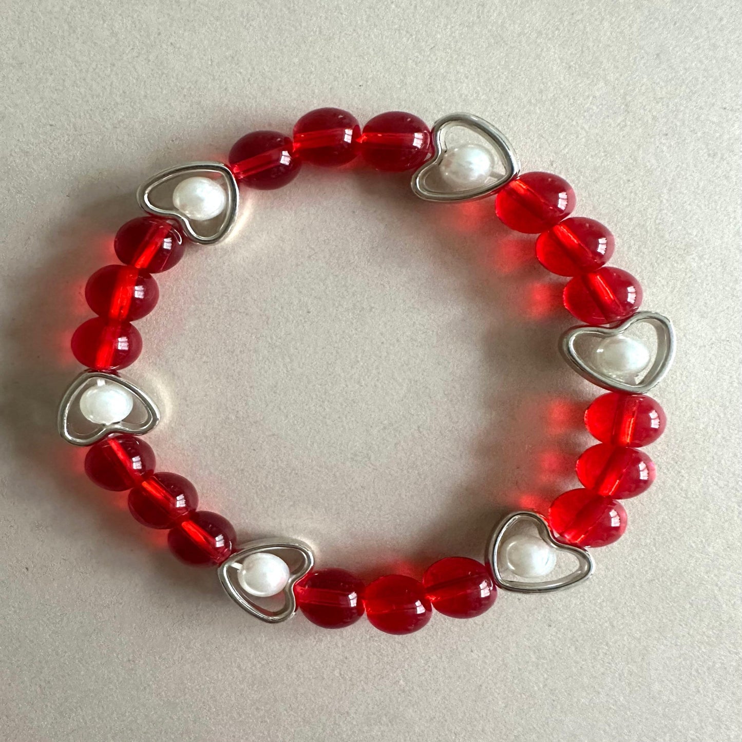 LOVE GLOW Stretch Handmade Bracelet