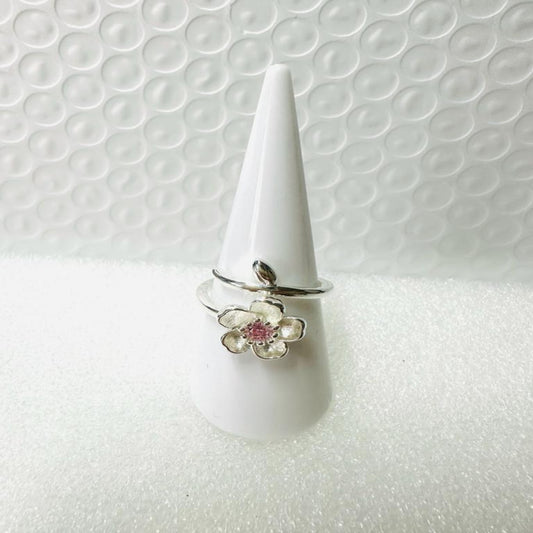 NORA Adjustable Silver Ring