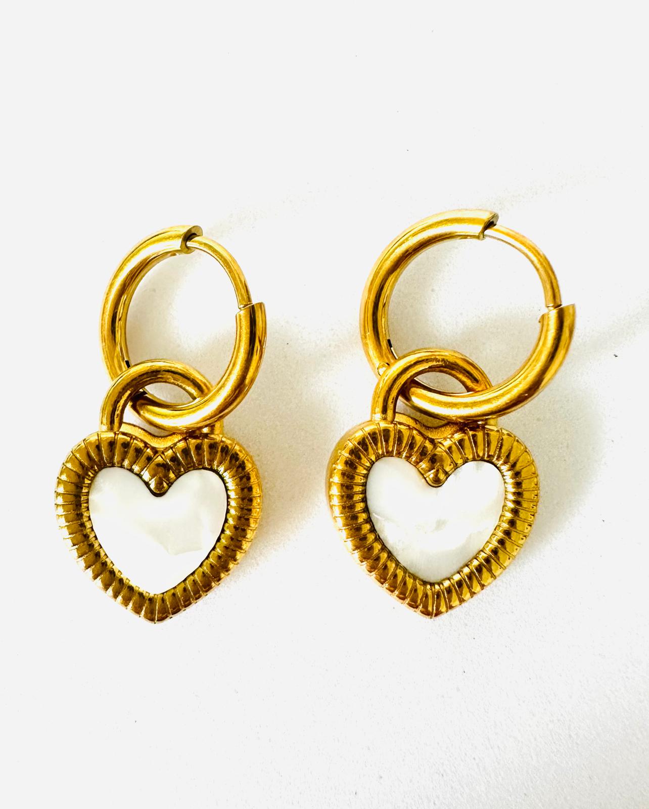 FOUR-LEAF FORTUNE DREAMS Golden Earrings