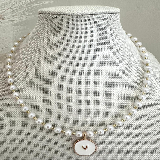  PURE HEART PEARL Handmade Necklace