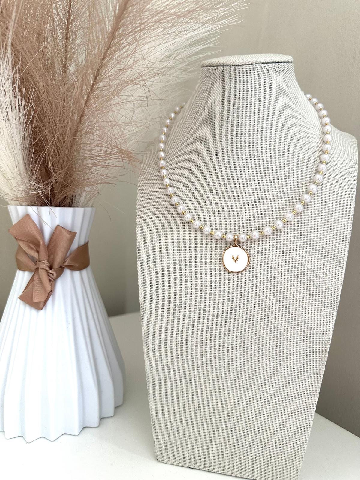  PURE HEART PEARL Handmade Necklace