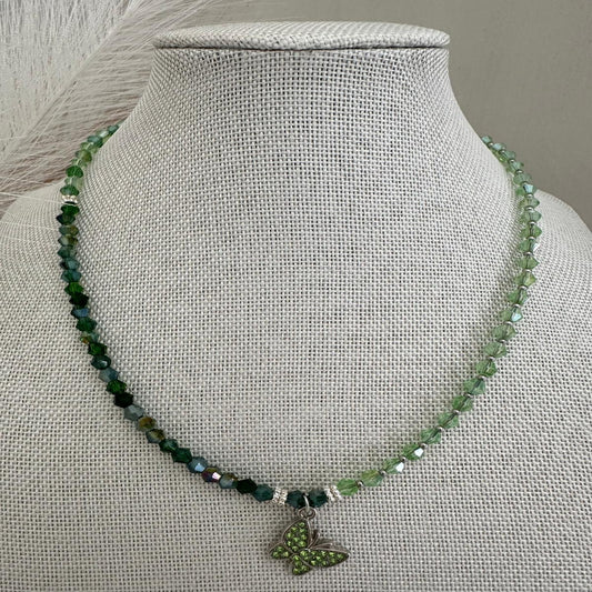 Green Handmade Necklace