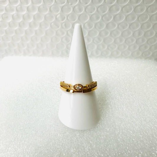 TAMARA Adjustable Golden Ring