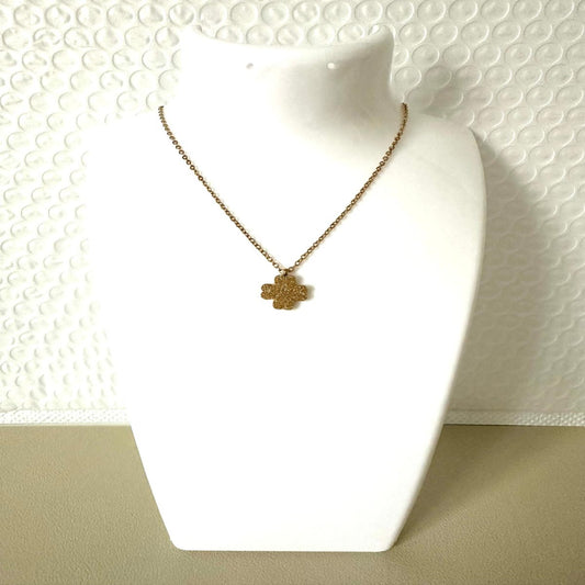  LUCKY 18 K Gold - Plated Necklace