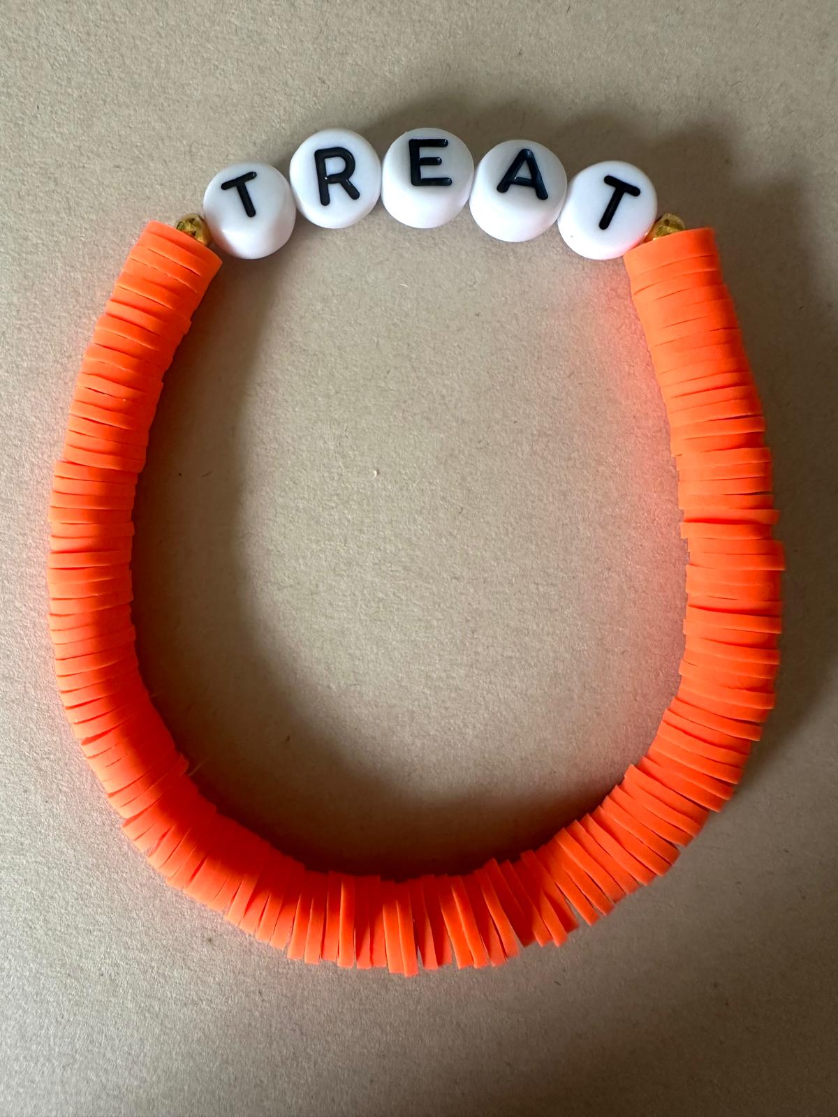 TRICK And TREAT Handmade Stretch Bracelets (Set Of 2)