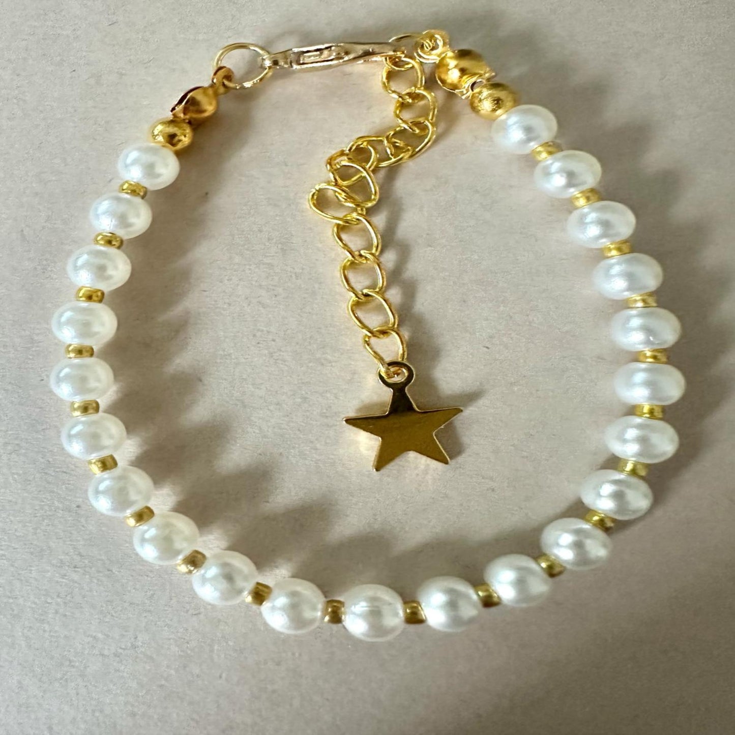 Handmade ANNA Pearl Bracelet 