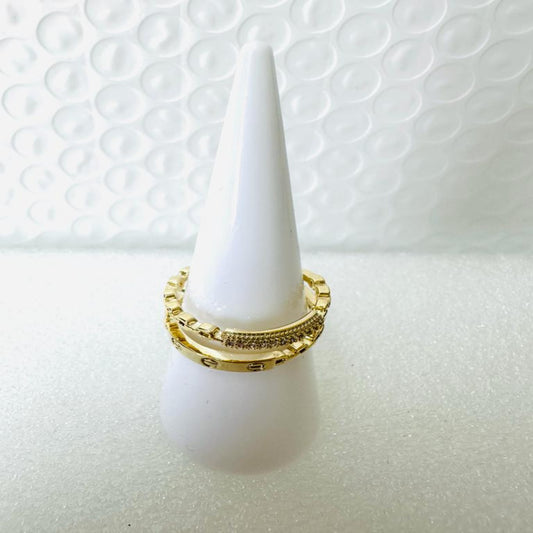 ALY Adjustable Gold Ring