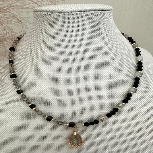 ECLIPSE ELEGANCE Handmade Necklace