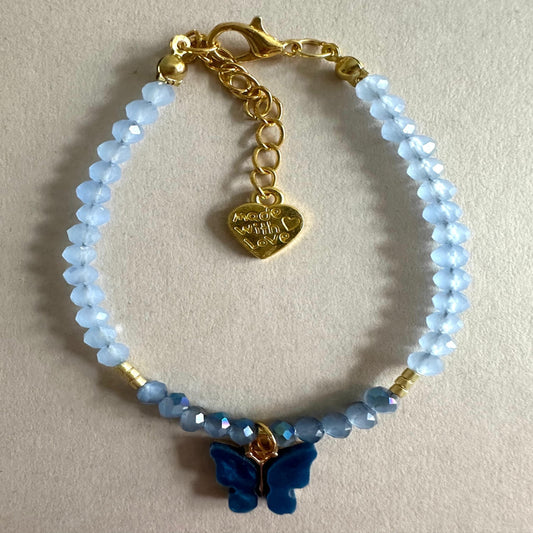 SKY DANCER BUTTERFLY Handmade Bracelet