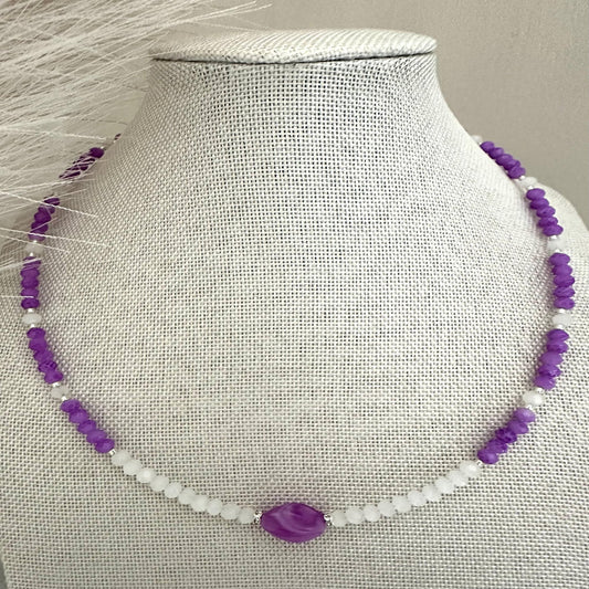 LILAC DREAM Handmade Necklace