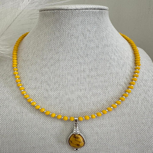 YELLOW DREAM Handmade Necklace