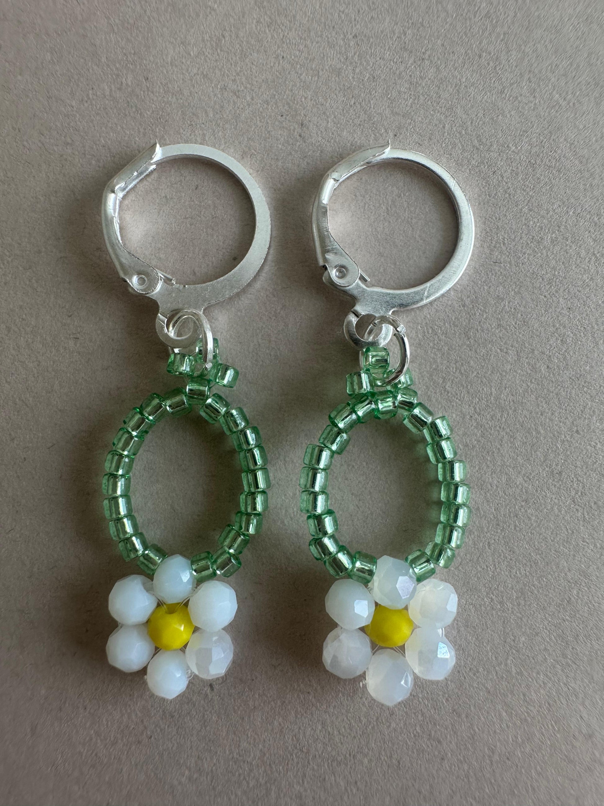 SUNNY DAISIES Handmade Earrings - Gold or Silver Options