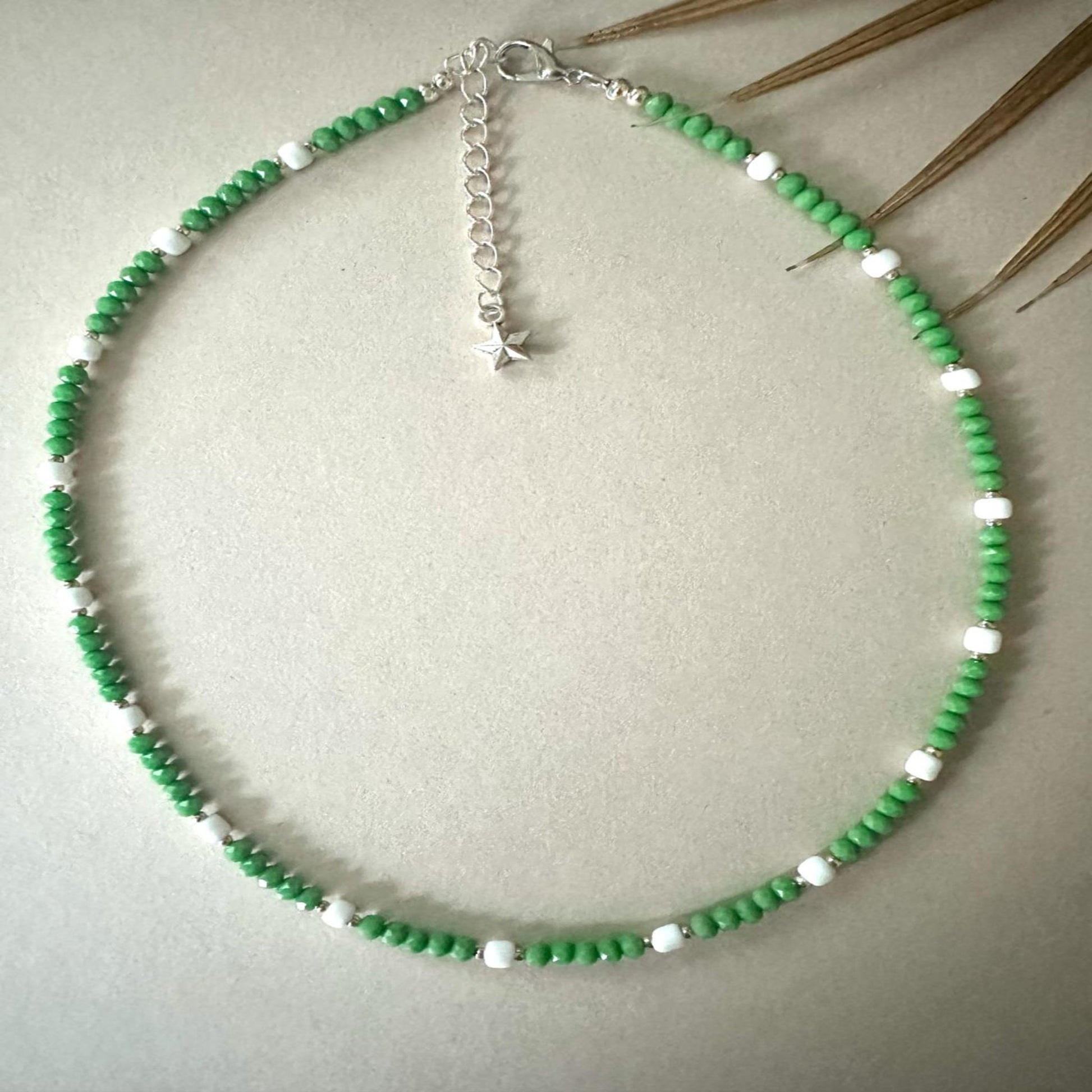 Green Handmade Necklace