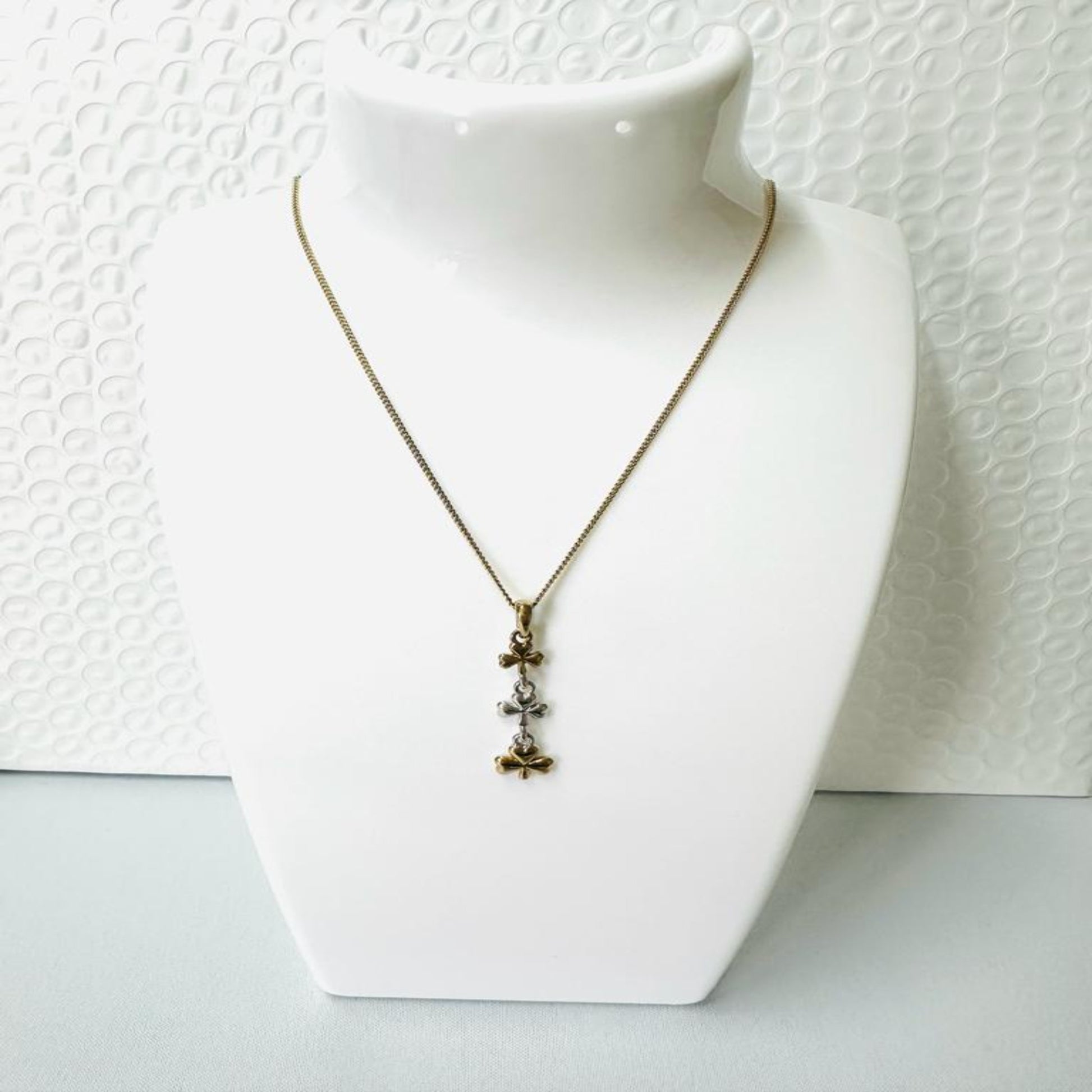 LUCKY 18 K Gold Plated Necklace